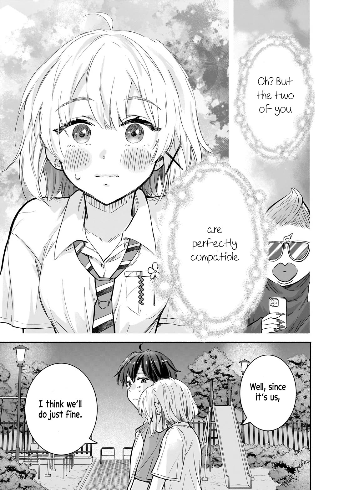 Hey, Wanna Go Out With Me? My Childhood Friend, a Beautiful Girl, Asked Me To Be Her Boyfriend, and I’ve Started a Camouflage Boyfriend Chapter 24 page 19 - Chapter 24: A Fake Couple's Natural Enemy: Fabulous-sama
