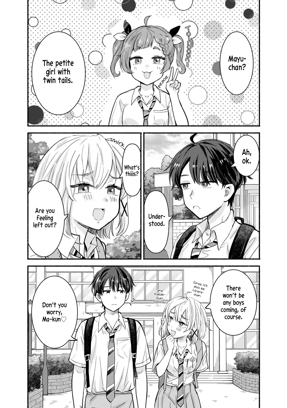 Hey, Wanna Go Out With Me? My Childhood Friend, a Beautiful Girl, Asked Me To Be Her Boyfriend, and I’ve Started a Camouflage Boyfriend Chapter 24 page 4 - Chapter 24: A Fake Couple's Natural Enemy: Fabulous-sama