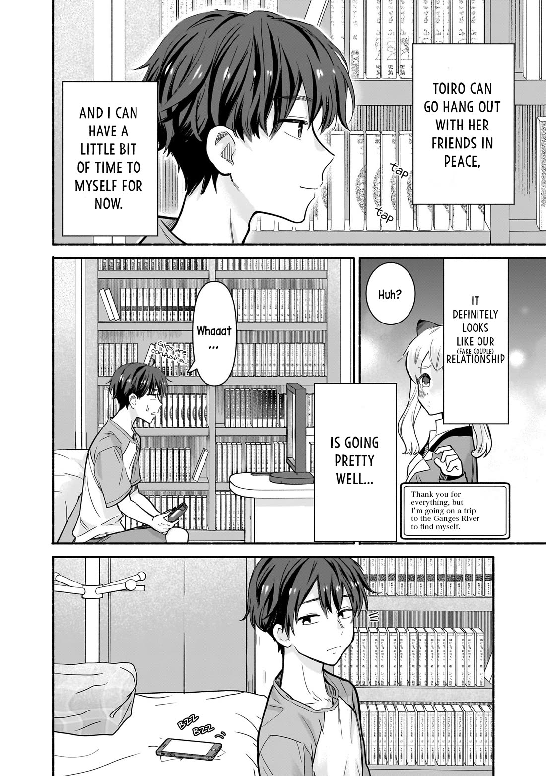 Hey, Wanna Go Out With Me? My Childhood Friend, a Beautiful Girl, Asked Me To Be Her Boyfriend, and I’ve Started a Camouflage Boyfriend Chapter 24 page 6 - Chapter 24: A Fake Couple's Natural Enemy: Fabulous-sama