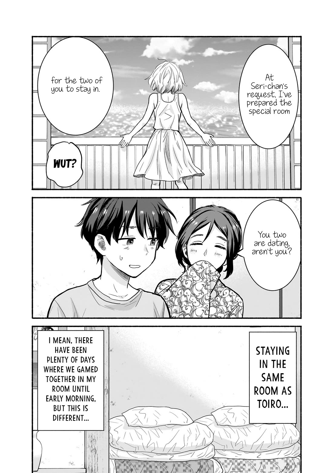 Hey, Wanna Go Out With Me? My Childhood Friend, a Beautiful Girl, Asked Me To Be Her Boyfriend, and I’ve Started a Camouflage Boyfriend Chapter 26 page 10 - Chapter 26: A Room For Two