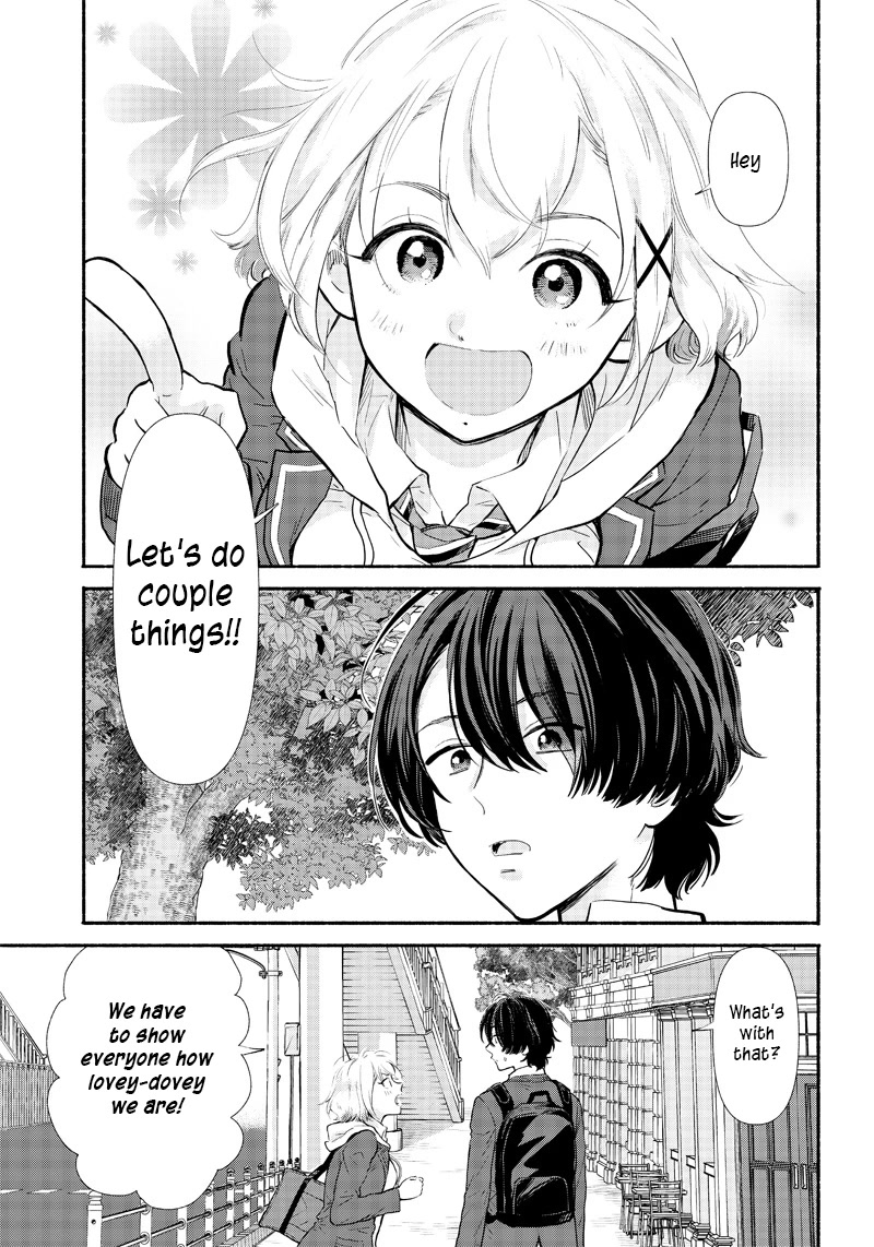 Hey, Wanna Go Out With Me? My Childhood Friend, a Beautiful Girl, Asked Me To Be Her Boyfriend, and I’ve Started a Camouflage Boyfriend Chapter 3 page 3 - Chapter 3
