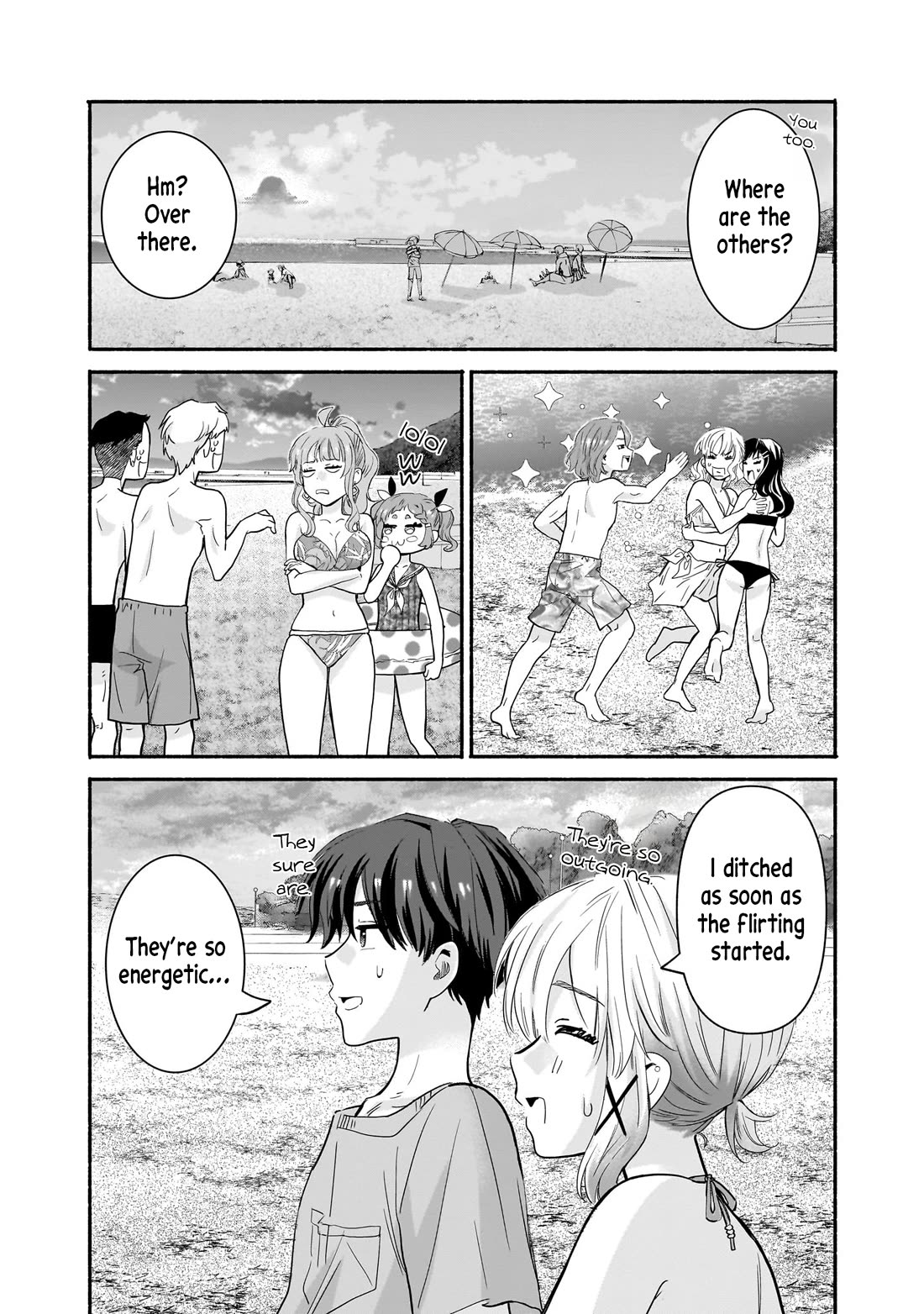 Hey, Wanna Go Out With Me? My Childhood Friend, a Beautiful Girl, Asked Me To Be Her Boyfriend, and I’ve Started a Camouflage Boyfriend Chapter 30 page 12 - Chapter 30: In the Heat of the Sun