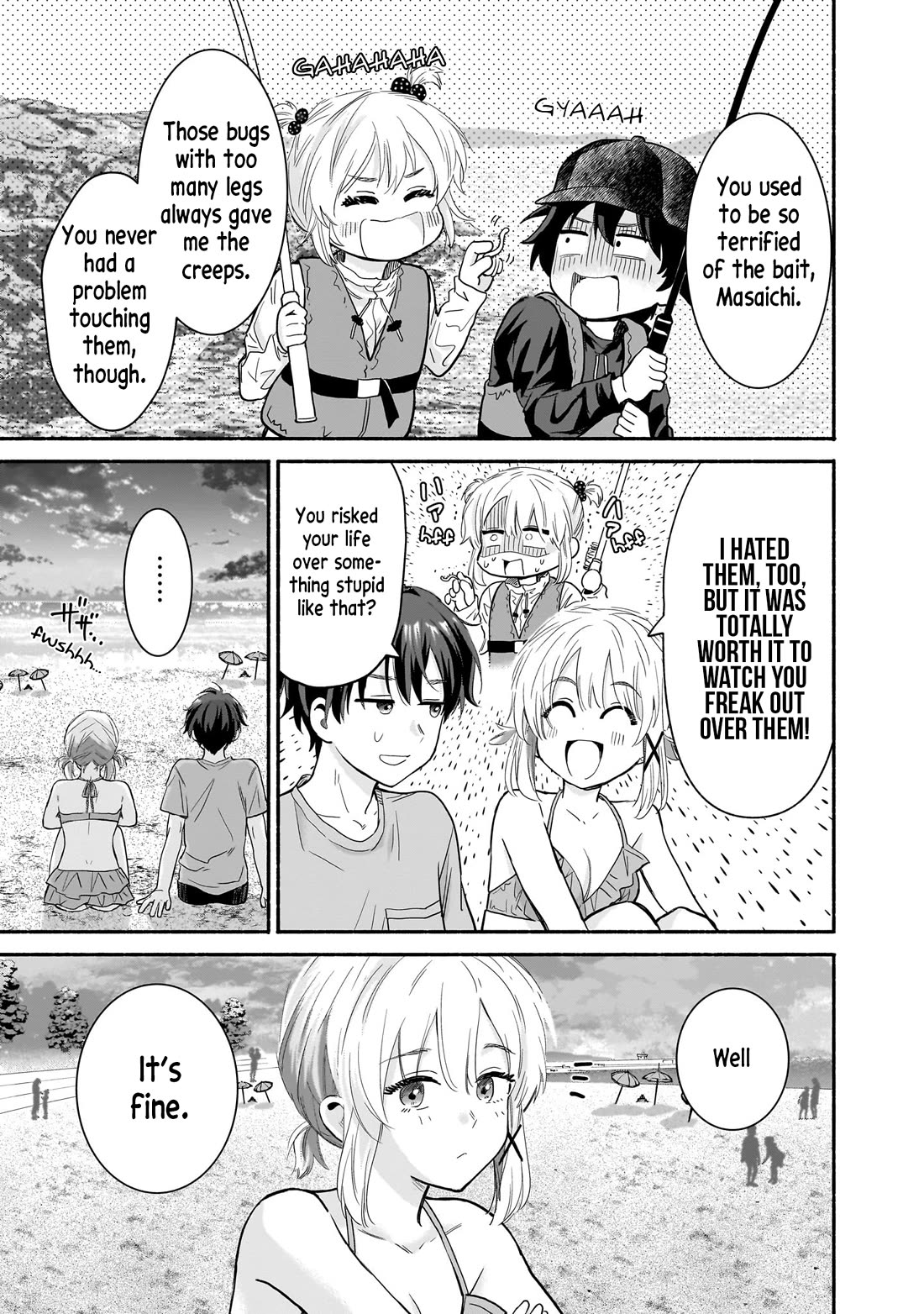 Hey, Wanna Go Out With Me? My Childhood Friend, a Beautiful Girl, Asked Me To Be Her Boyfriend, and I’ve Started a Camouflage Boyfriend Chapter 30 page 17 - Chapter 30: In the Heat of the Sun