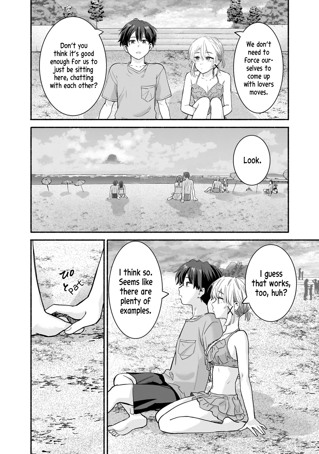 Hey, Wanna Go Out With Me? My Childhood Friend, a Beautiful Girl, Asked Me To Be Her Boyfriend, and I’ve Started a Camouflage Boyfriend Chapter 30 page 18 - Chapter 30: In the Heat of the Sun