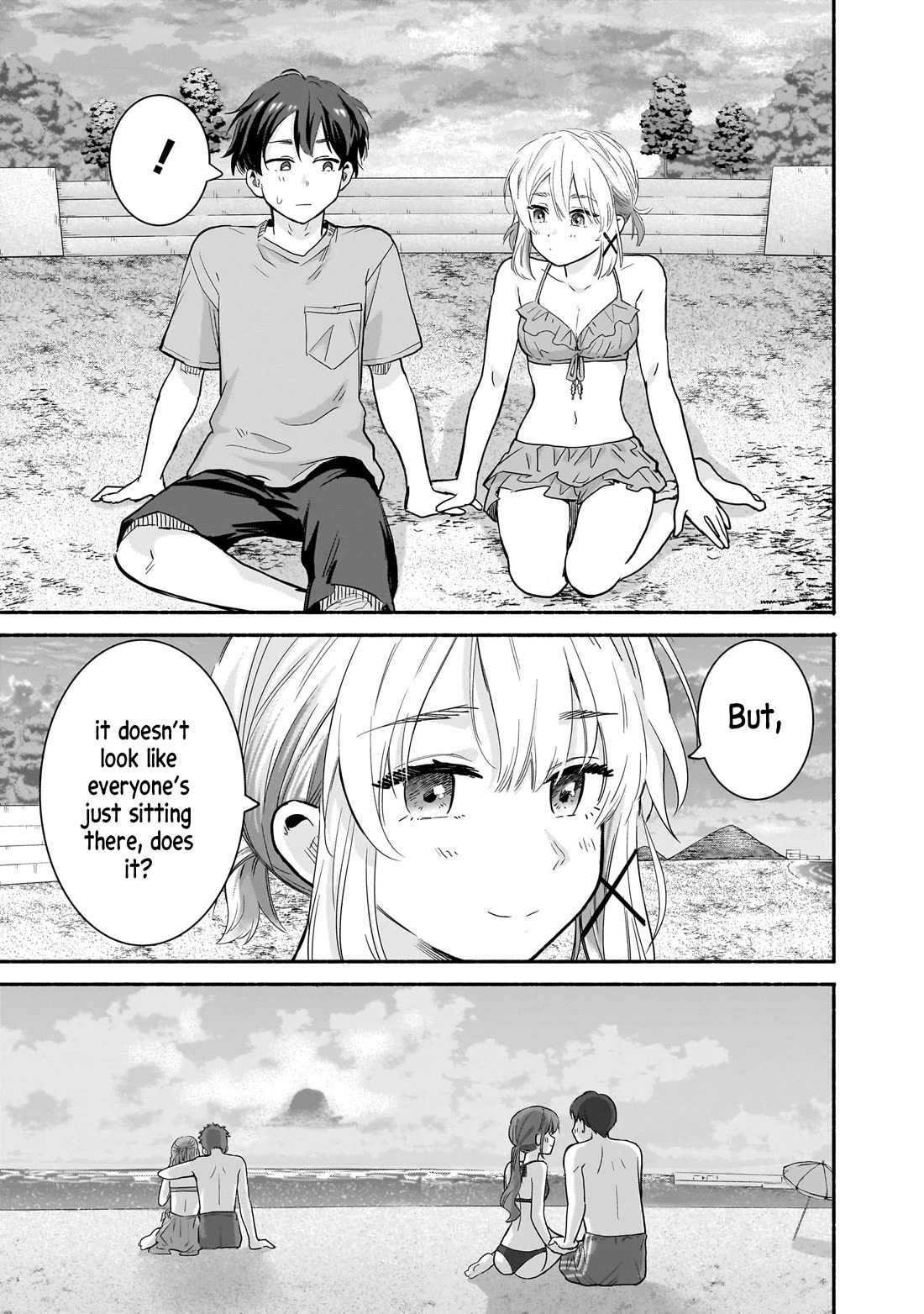 Hey, Wanna Go Out With Me? My Childhood Friend, a Beautiful Girl, Asked Me To Be Her Boyfriend, and I’ve Started a Camouflage Boyfriend Chapter 30 page 19 - Chapter 30: In the Heat of the Sun