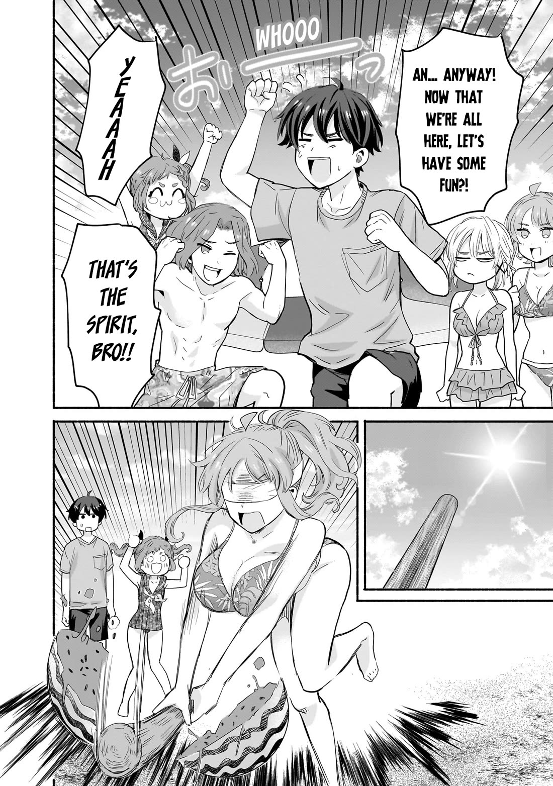 Hey, Wanna Go Out With Me? My Childhood Friend, a Beautiful Girl, Asked Me To Be Her Boyfriend, and I’ve Started a Camouflage Boyfriend Chapter 30 page 8 - Chapter 30: In the Heat of the Sun