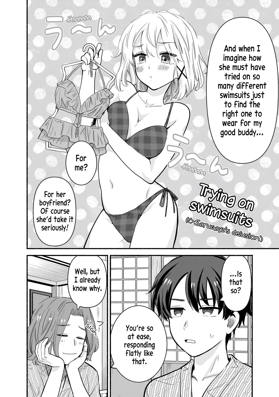Hey, Wanna Go Out With Me? My Childhood Friend, a Beautiful Girl, Asked Me To Be Her Boyfriend, and I’ve Started a Camouflage Boyfriend Chapter 31 page 10 - Chapter 31: Evenings Away From Home Means...