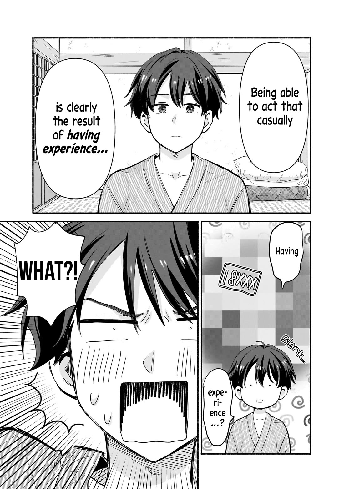 Hey, Wanna Go Out With Me? My Childhood Friend, a Beautiful Girl, Asked Me To Be Her Boyfriend, and I’ve Started a Camouflage Boyfriend Chapter 31 page 11 - Chapter 31: Evenings Away From Home Means...