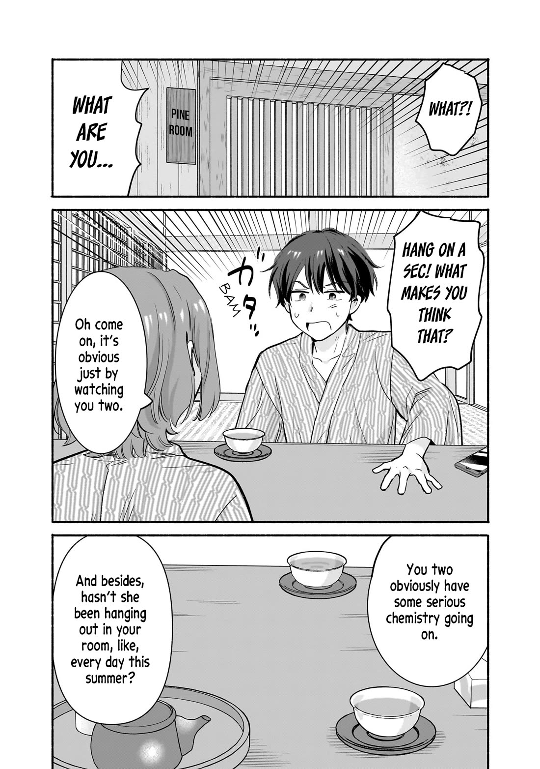 Hey, Wanna Go Out With Me? My Childhood Friend, a Beautiful Girl, Asked Me To Be Her Boyfriend, and I’ve Started a Camouflage Boyfriend Chapter 31 page 16 - Chapter 31: Evenings Away From Home Means...