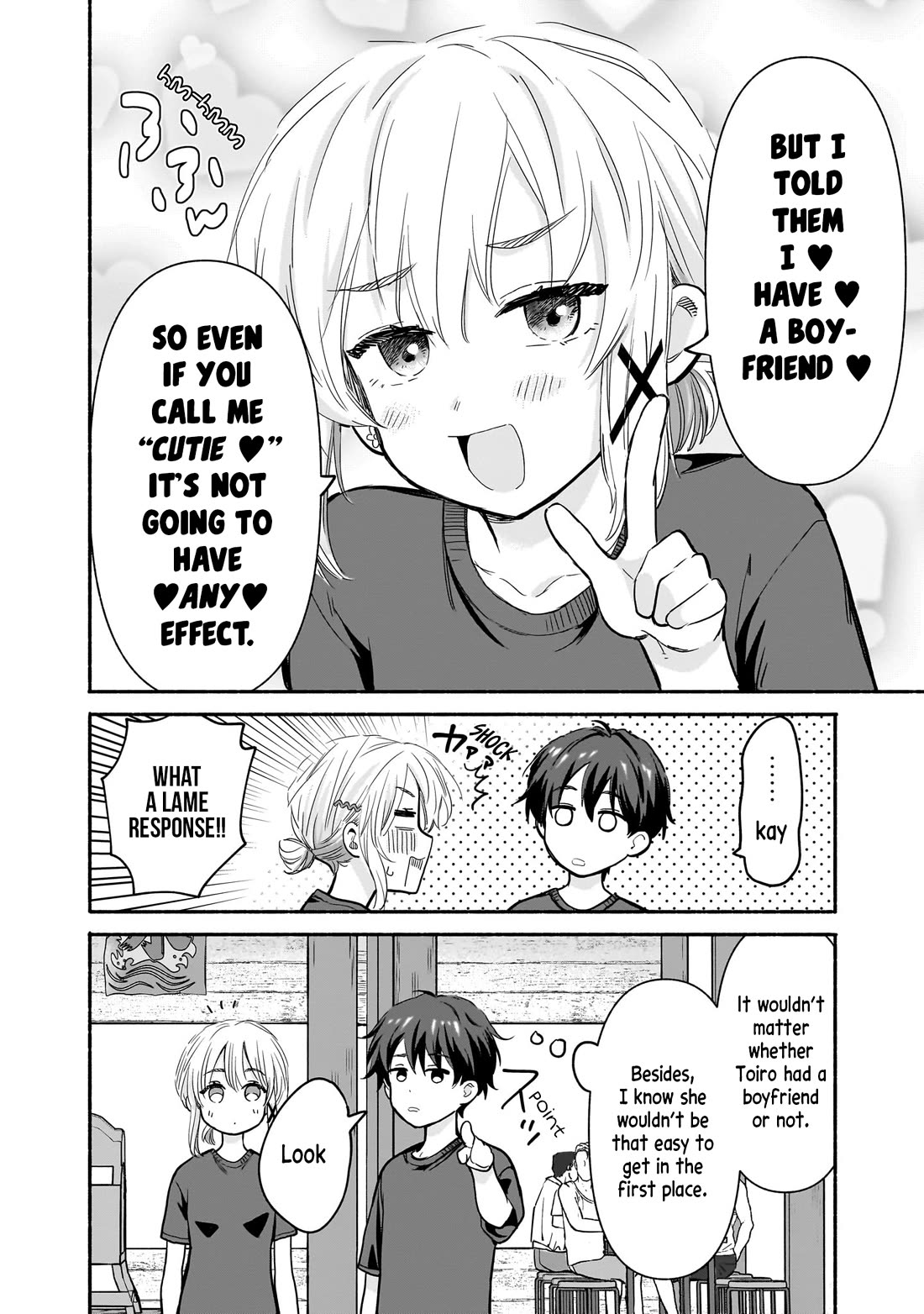 Hey, Wanna Go Out With Me? My Childhood Friend, a Beautiful Girl, Asked Me To Be Her Boyfriend, and I’ve Started a Camouflage Boyfriend Chapter 32 page 6 - Chapter 32: A Lover's Shadow