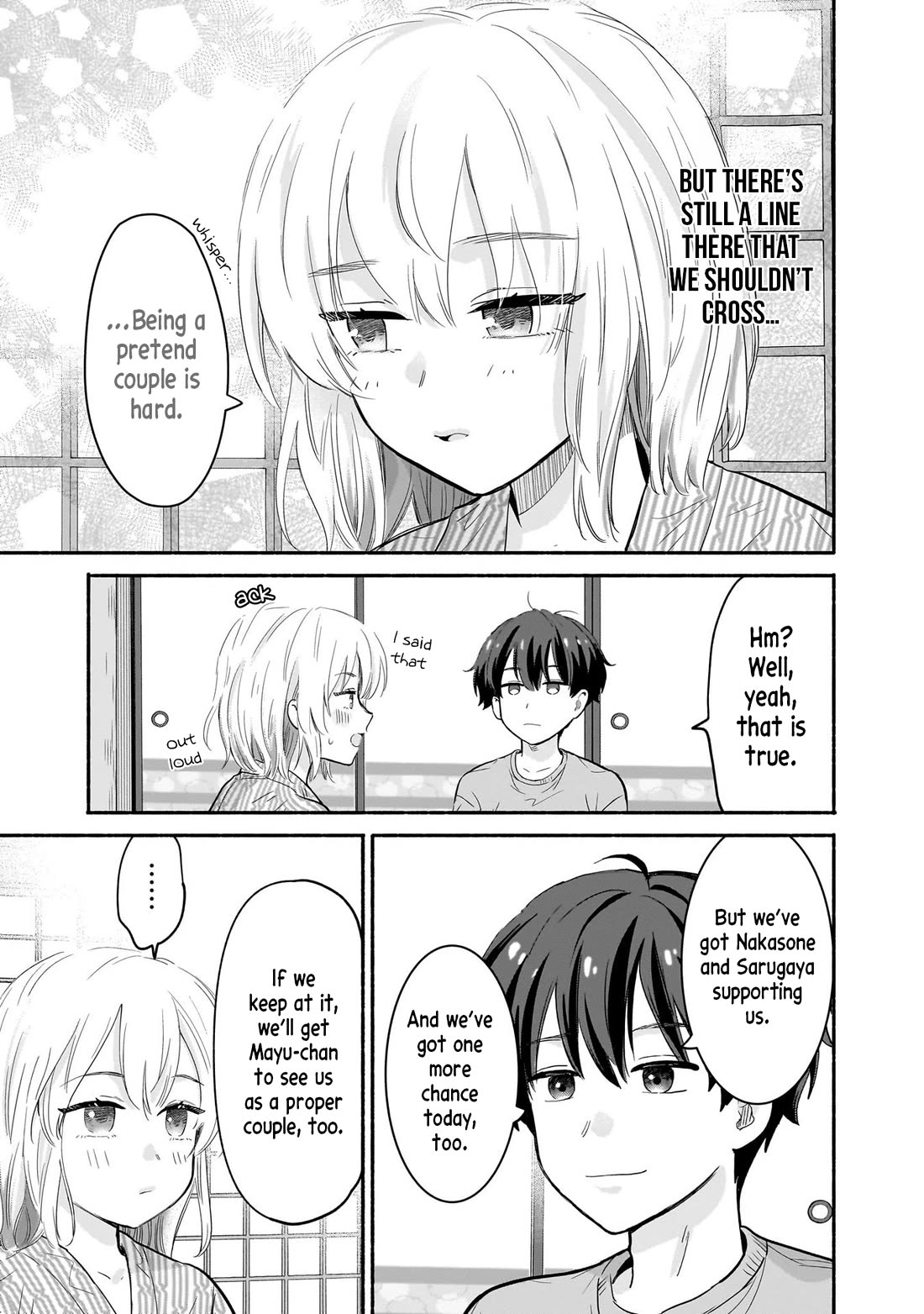 Hey, Wanna Go Out With Me? My Childhood Friend, a Beautiful Girl, Asked Me To Be Her Boyfriend, and I’ve Started a Camouflage Boyfriend Chapter 33 page 21 - Chapter 33: The Thing We're Missing