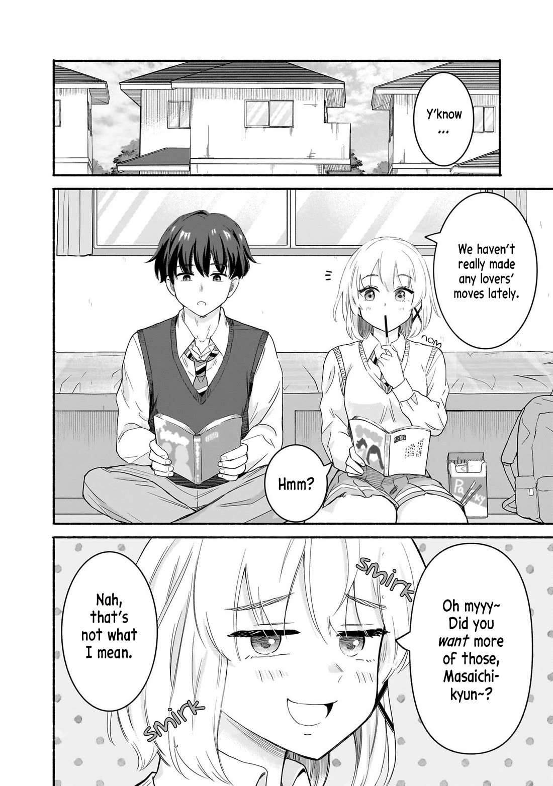 Hey, Wanna Go Out With Me? My Childhood Friend, a Beautiful Girl, Asked Me To Be Her Boyfriend, and I’ve Started a Camouflage Boyfriend Chapter 37 page 4 - Chapter 37: The List of Lovers' Moves