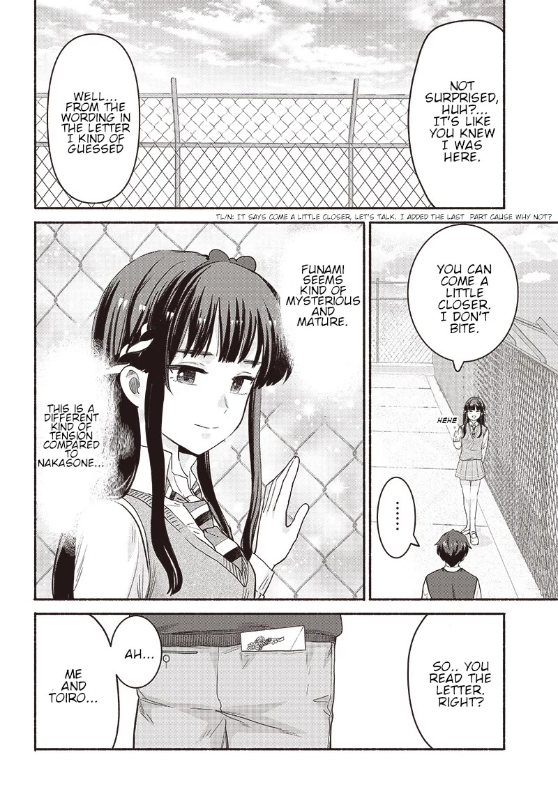 Hey, Wanna Go Out With Me? My Childhood Friend, a Beautiful Girl, Asked Me To Be Her Boyfriend, and I’ve Started a Camouflage Boyfriend Chapter 38 page 8 - Chapter 38: Secret Letter