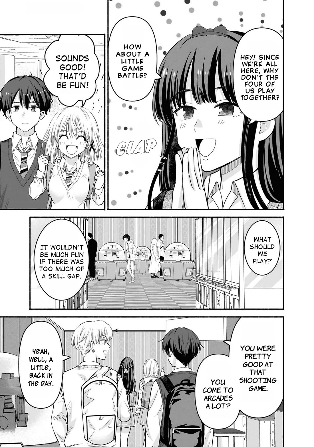 Hey, Wanna Go Out With Me? My Childhood Friend, a Beautiful Girl, Asked Me To Be Her Boyfriend, and I’ve Started a Camouflage Boyfriend Chapter 45 page 11 - Chapter 45: Acting Like a Boyfriend