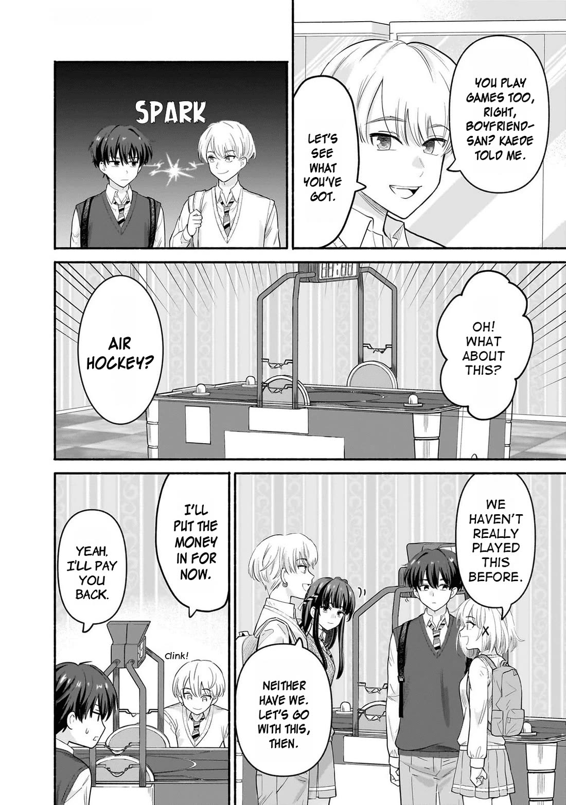 Hey, Wanna Go Out With Me? My Childhood Friend, a Beautiful Girl, Asked Me To Be Her Boyfriend, and I’ve Started a Camouflage Boyfriend Chapter 45 page 12 - Chapter 45: Acting Like a Boyfriend