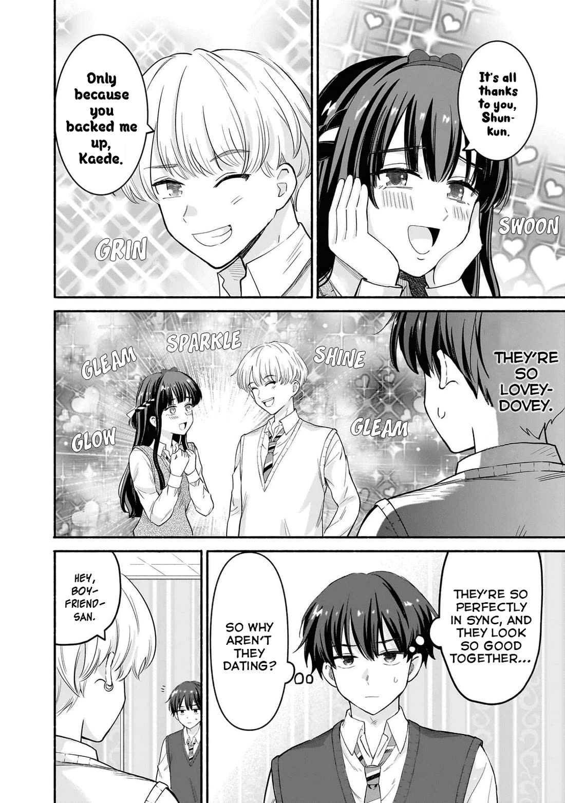 Hey, Wanna Go Out With Me? My Childhood Friend, a Beautiful Girl, Asked Me To Be Her Boyfriend, and I’ve Started a Camouflage Boyfriend Chapter 45 page 16 - Chapter 45: Acting Like a Boyfriend