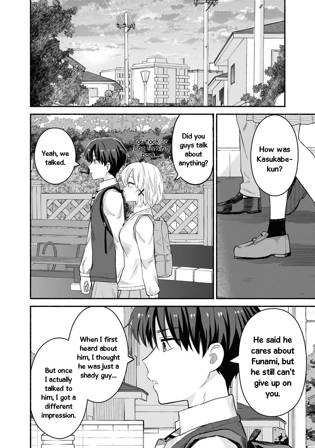 Hey, Wanna Go Out With Me? My Childhood Friend, a Beautiful Girl, Asked Me To Be Her Boyfriend, and I’ve Started a Camouflage Boyfriend Chapter 46 page 8 - Chapter 46: Perfectly in Sync