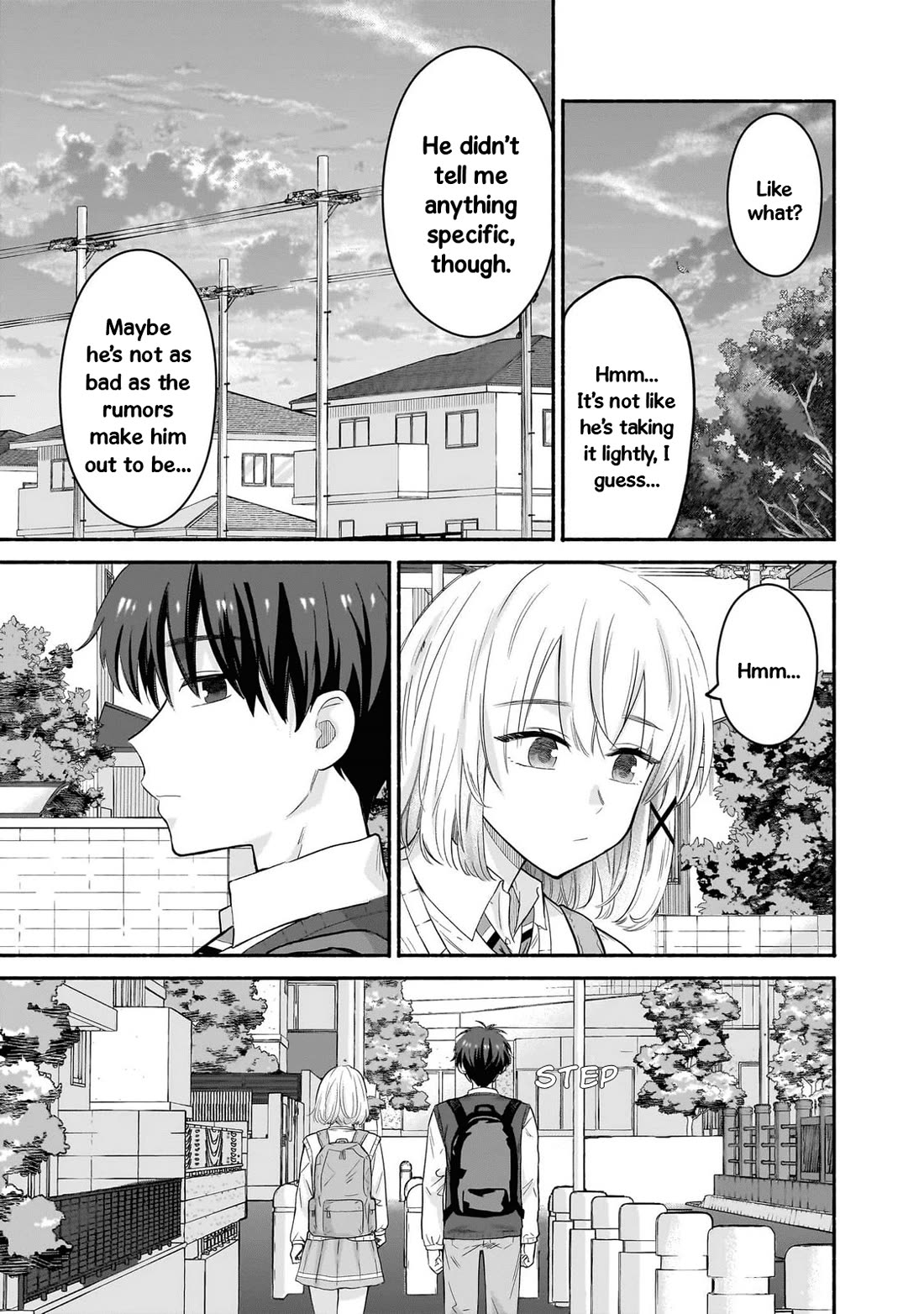 Hey, Wanna Go Out With Me? My Childhood Friend, a Beautiful Girl, Asked Me To Be Her Boyfriend, and I’ve Started a Camouflage Boyfriend Chapter 46 page 9 - Chapter 46: Perfectly in Sync