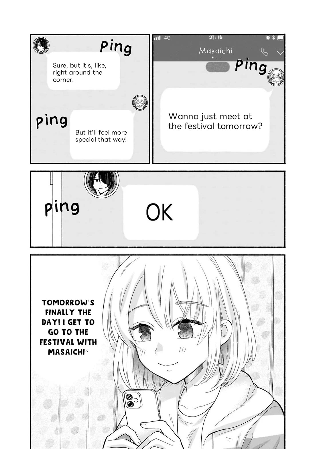 Hey, Wanna Go Out With Me? My Childhood Friend, a Beautiful Girl, Asked Me To Be Her Boyfriend, and I’ve Started a Camouflage Boyfriend Chapter 47 page 2 - Chapter 47: Just Childhood Friends