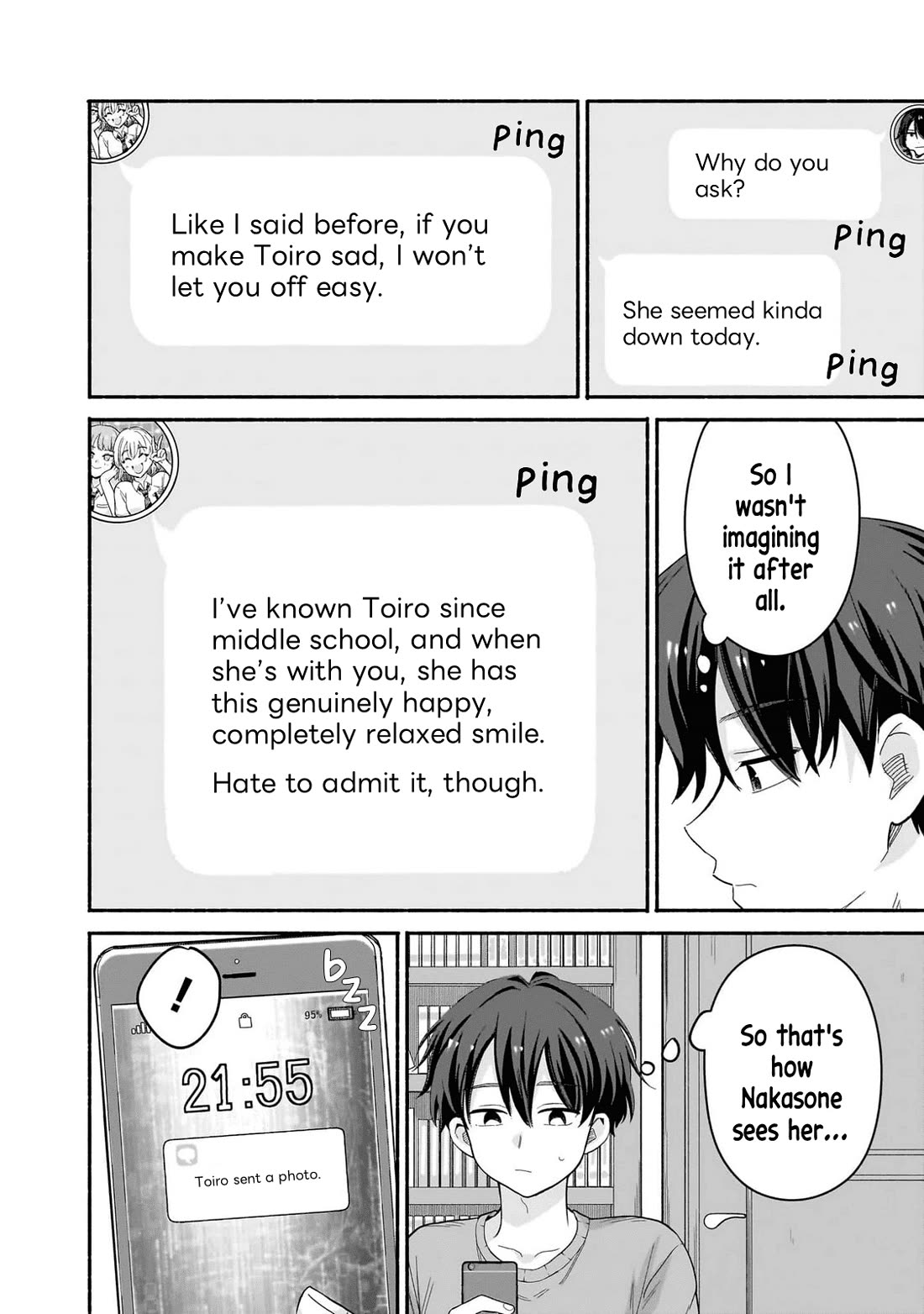 Hey, Wanna Go Out With Me? My Childhood Friend, a Beautiful Girl, Asked Me To Be Her Boyfriend, and I’ve Started a Camouflage Boyfriend Chapter 47 page 8 - Chapter 47: Just Childhood Friends