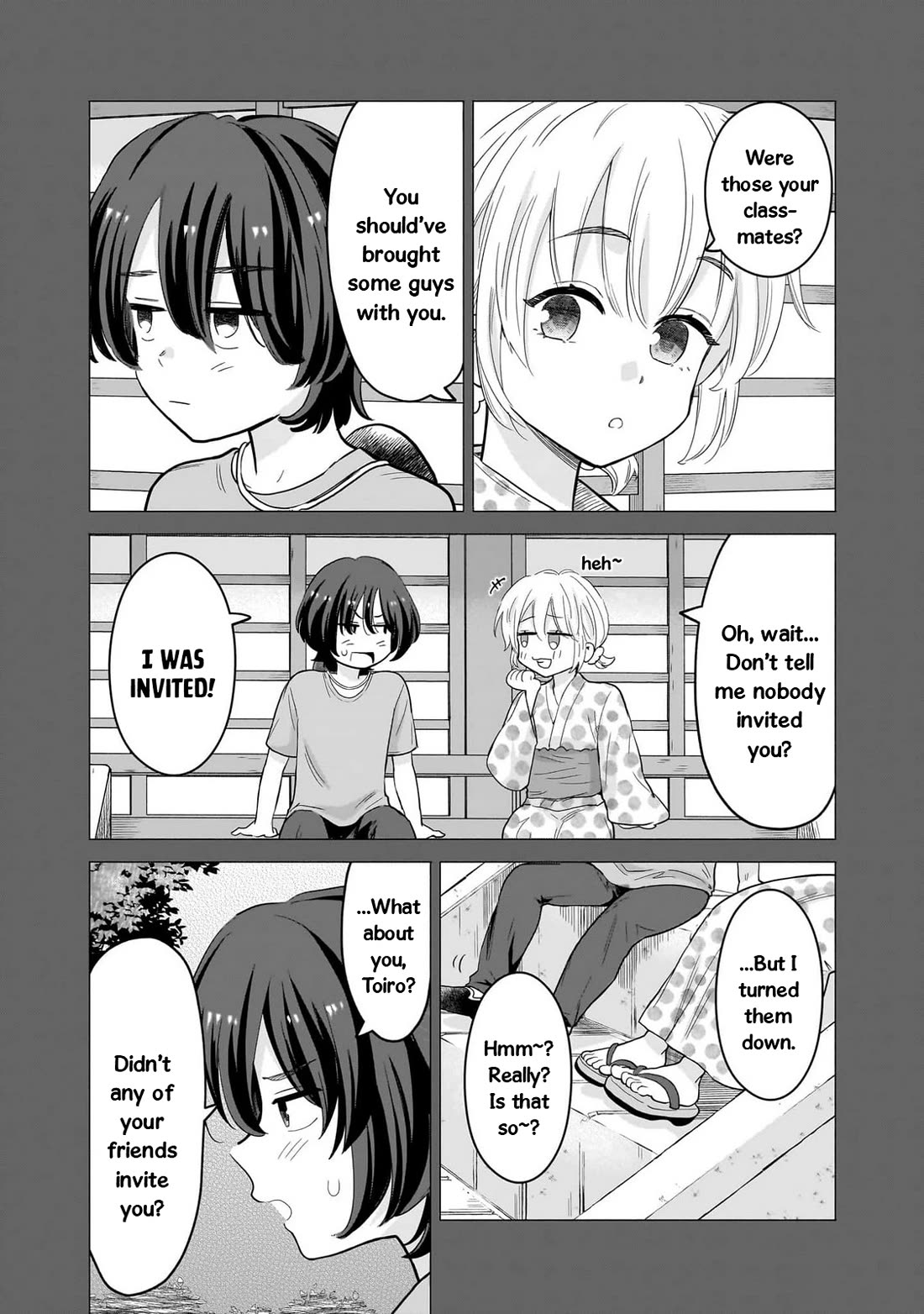 Hey, Wanna Go Out With Me? My Childhood Friend, a Beautiful Girl, Asked Me To Be Her Boyfriend, and I’ve Started a Camouflage Boyfriend Chapter 48 page 10 - Chapter 48: The One by My Side