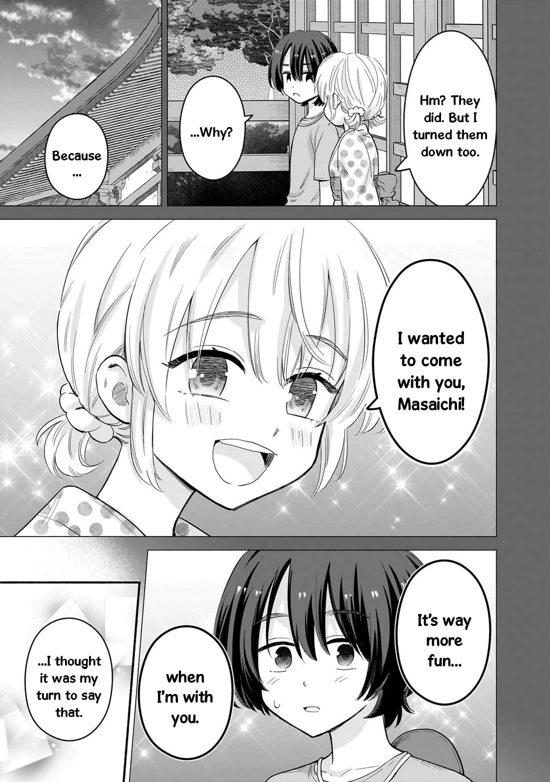 Hey, Wanna Go Out With Me? My Childhood Friend, a Beautiful Girl, Asked Me To Be Her Boyfriend, and I’ve Started a Camouflage Boyfriend Chapter 48 page 11 - Chapter 48: The One by My Side
