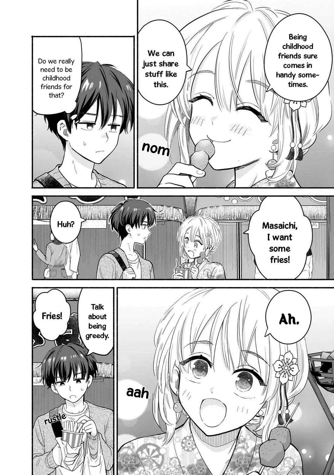 Hey, Wanna Go Out With Me? My Childhood Friend, a Beautiful Girl, Asked Me To Be Her Boyfriend, and I’ve Started a Camouflage Boyfriend Chapter 48 page 4 - Chapter 48: The One by My Side