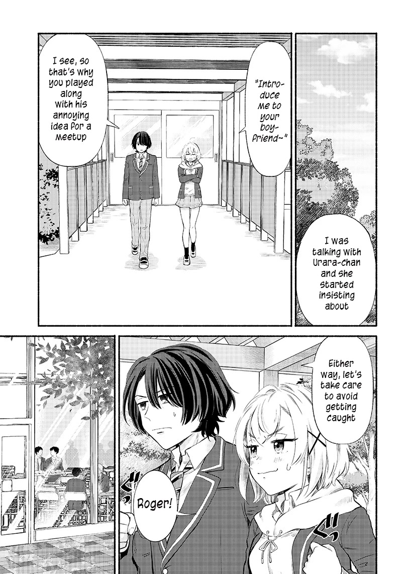 Hey, Wanna Go Out With Me? My Childhood Friend, a Beautiful Girl, Asked Me To Be Her Boyfriend, and I’ve Started a Camouflage Boyfriend Chapter 5 page 9 - Chapter 5