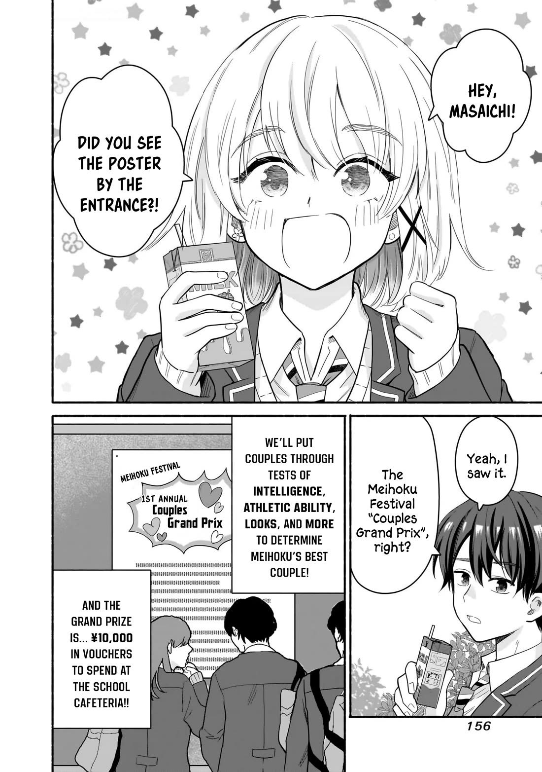 Hey, Wanna Go Out With Me? My Childhood Friend, a Beautiful Girl, Asked Me To Be Her Boyfriend, and I’ve Started a Camouflage Boyfriend Chapter 50 page 2 - Chapter 50: Proving We're a Couple