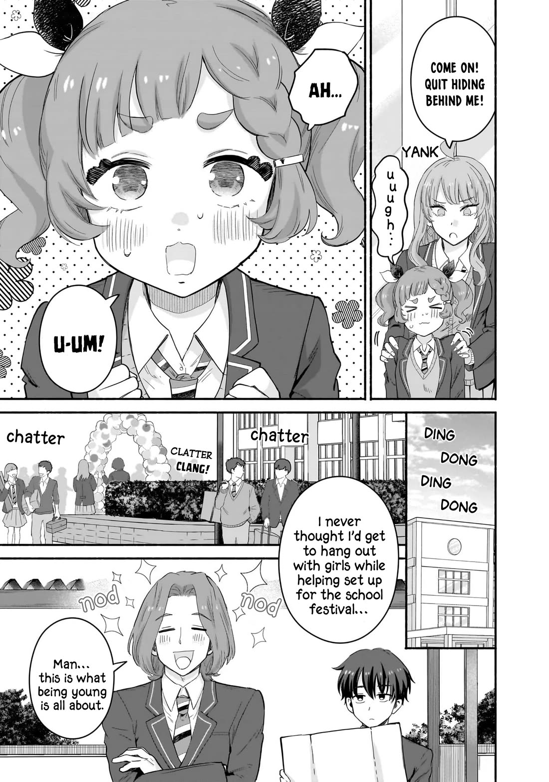 Hey, Wanna Go Out With Me? My Childhood Friend, a Beautiful Girl, Asked Me To Be Her Boyfriend, and I’ve Started a Camouflage Boyfriend Chapter 50 page 7 - Chapter 50: Proving We're a Couple