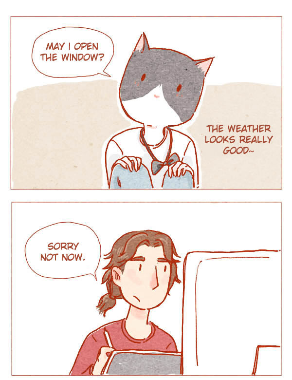 Hey, Your Cat Ears are Showing! Chapter 1 page 1 - Chapter 1