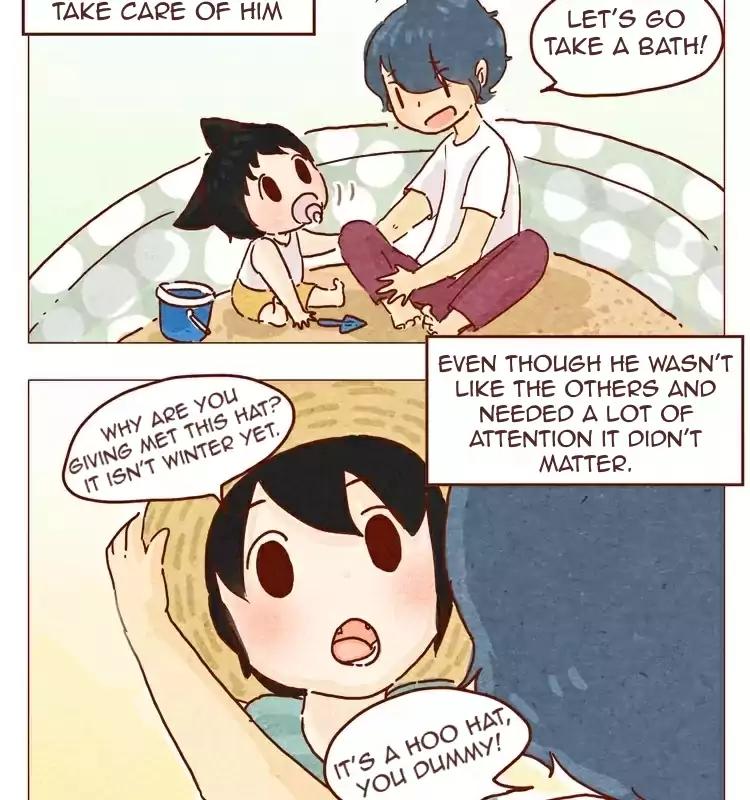 Hey, Your Cat Ears are Showing! Chapter 20.5 page 3 - Chapter 20.5: My brother is super cute!