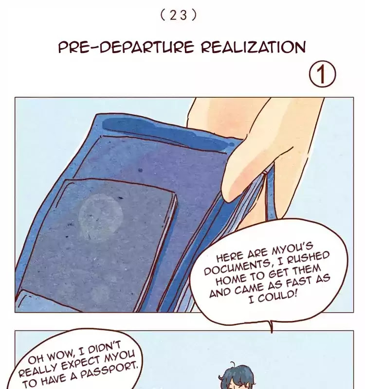 Hey, Your Cat Ears are Showing! Chapter 23 page 1 - Chapter 23: Pre-Departure Realization