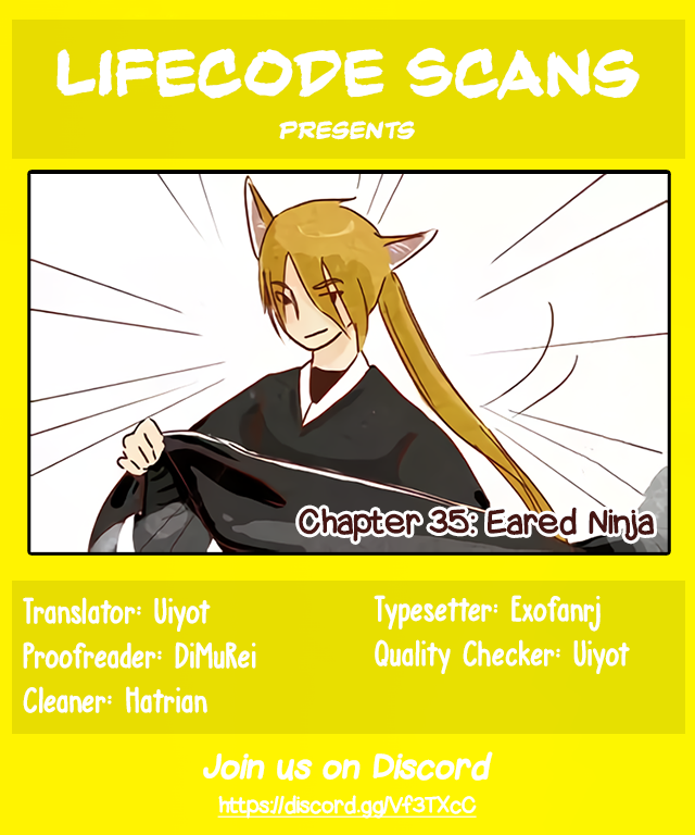 Hey, Your Cat Ears are Showing! Chapter 35 page 1 - Chapter 35: Eared Ninja (Upper)