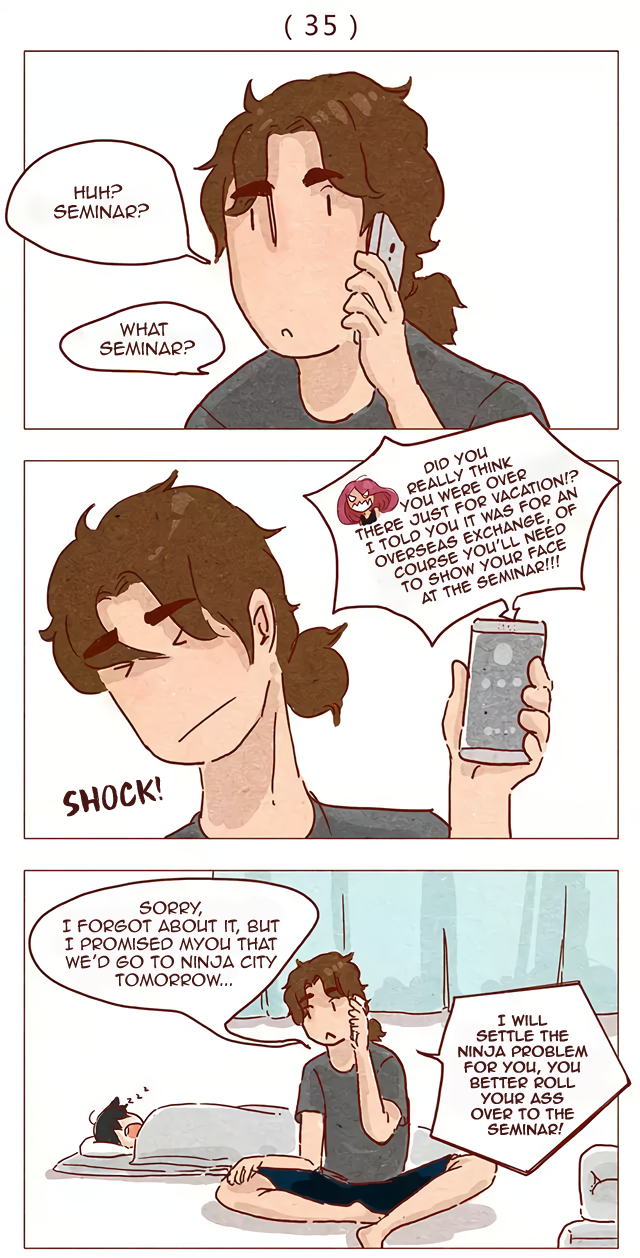 Hey, Your Cat Ears are Showing! Chapter 35 page 2 - Chapter 35: Eared Ninja (Upper)
