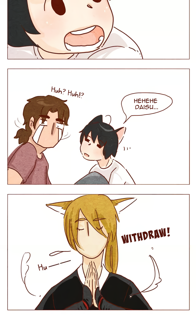 Hey, Your Cat Ears are Showing! Chapter 36 page 12 - Chapter 36: Eared Ninja (Lower)