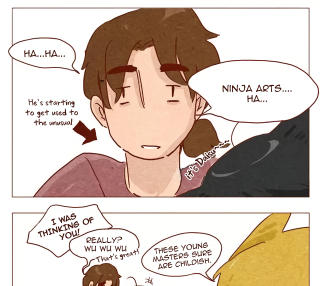 Hey, Your Cat Ears are Showing! Chapter 36 page 13 - Chapter 36: Eared Ninja (Lower)