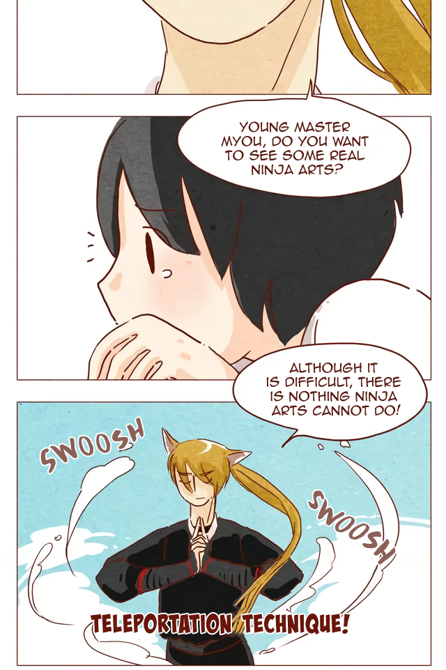 Hey, Your Cat Ears are Showing! Chapter 36 page 9 - Chapter 36: Eared Ninja (Lower)