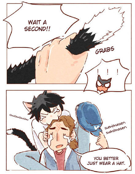 Hey, Your Cat Ears are Showing! Chapter 9 page 4 - Chapter 9