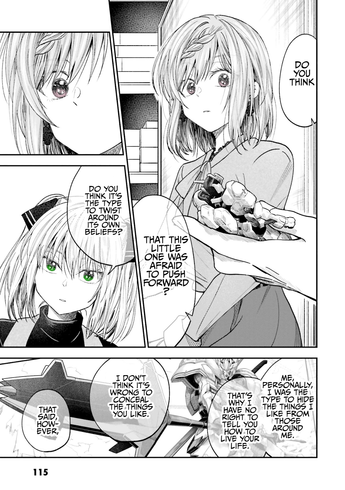 HG ni Koisuru Futari Chapter 17 page 11 - Chapter 17