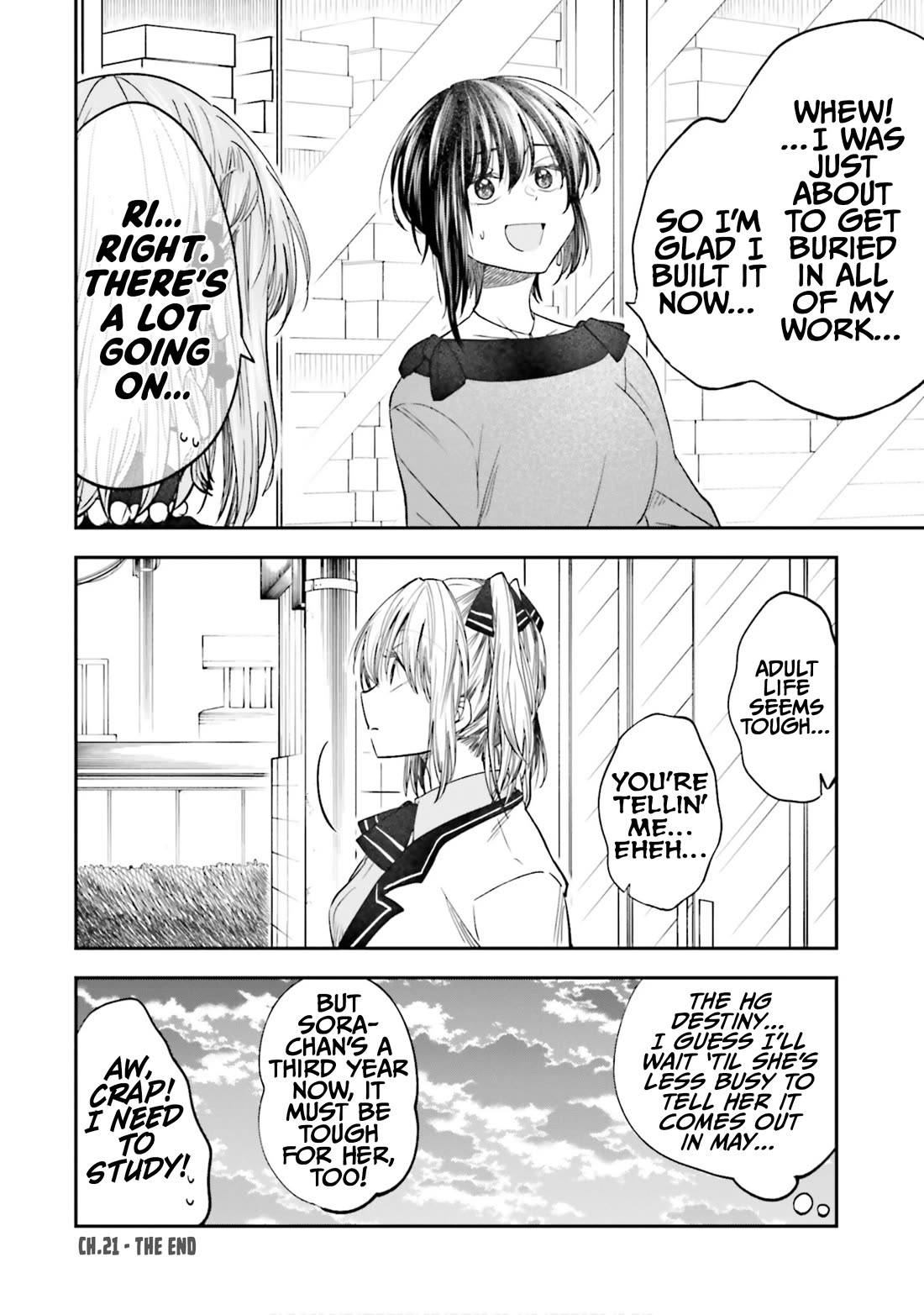 HG ni Koisuru Futari Chapter 21 page 17 - Chapter 21