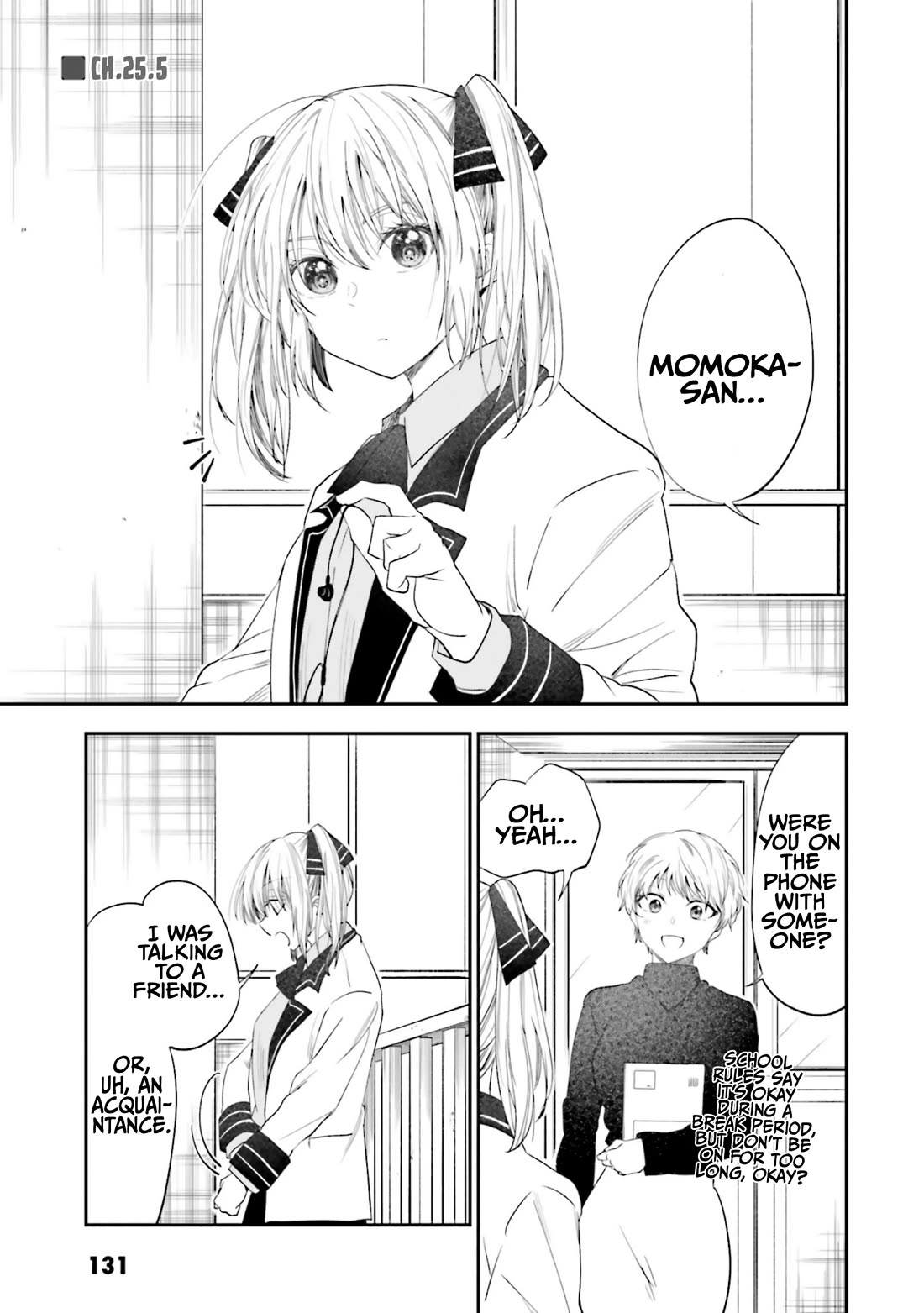 HG ni Koisuru Futari Chapter 25.5 page 1 - Chapter 25.5