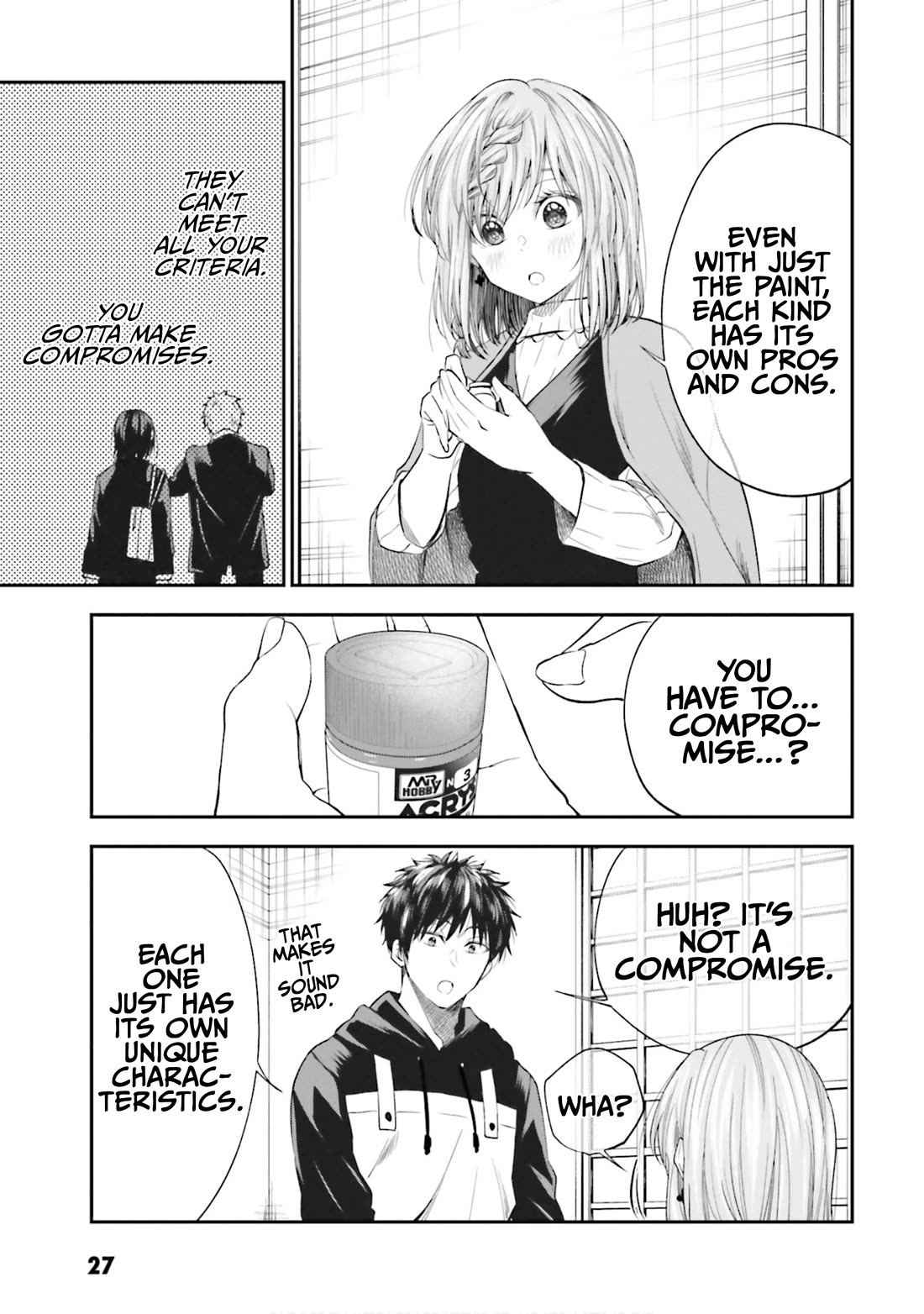HG ni Koisuru Futari Chapter 27 page 11 - Chapter 27