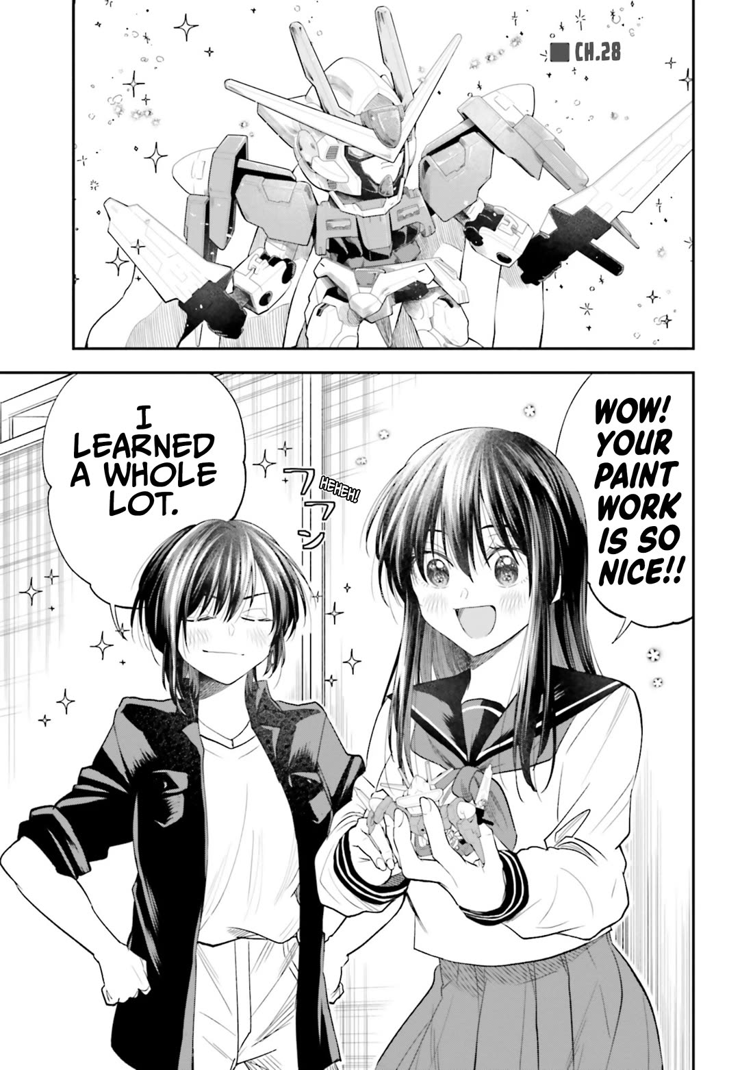 HG ni Koisuru Futari Chapter 28 page 1 - Chapter 28