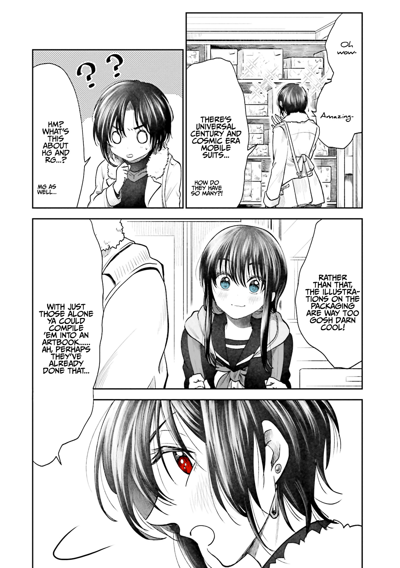 HG ni Koisuru Futari Chapter 3 page 2 - Chapter 3