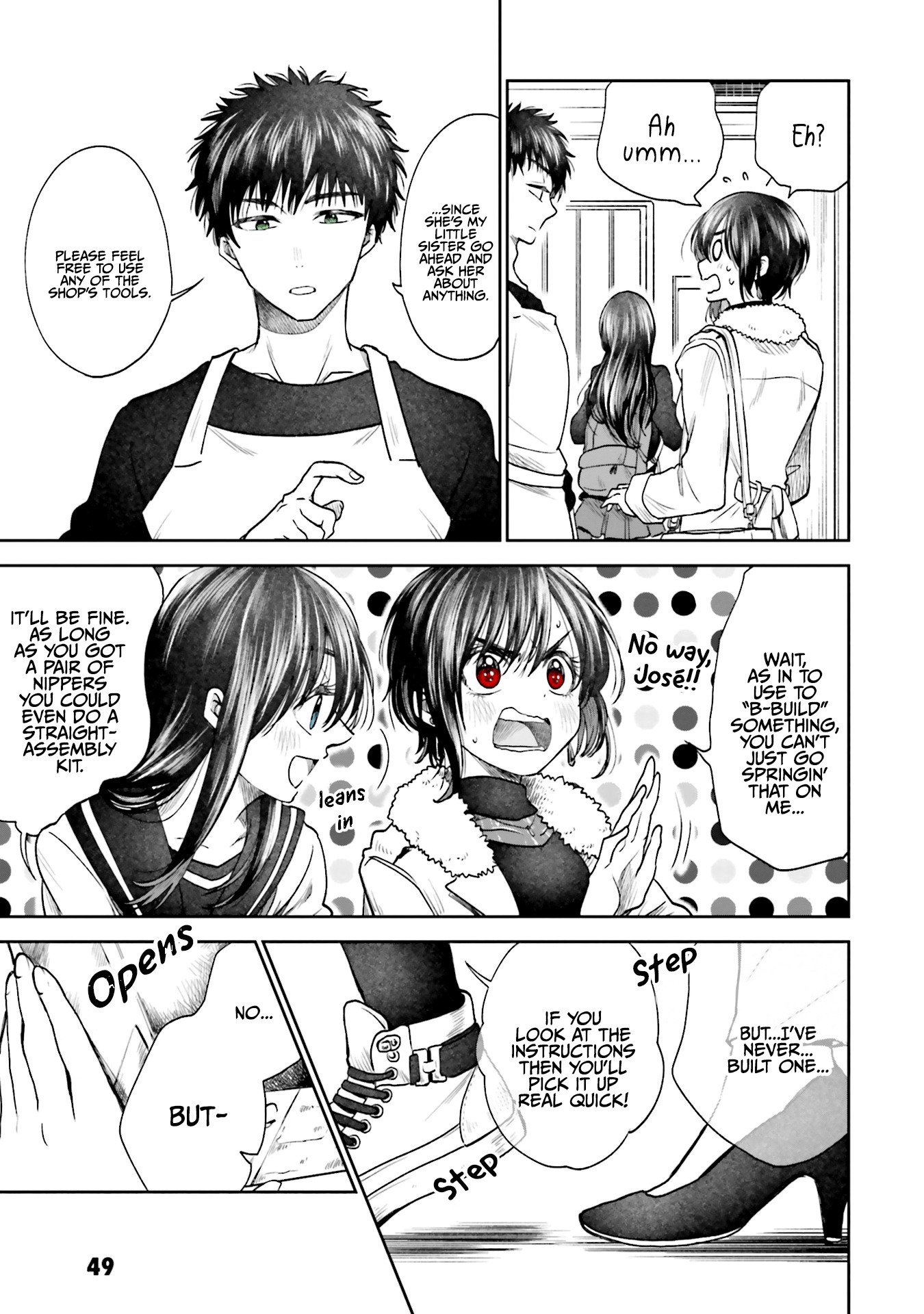HG ni Koisuru Futari Chapter 3 page 5 - Chapter 3
