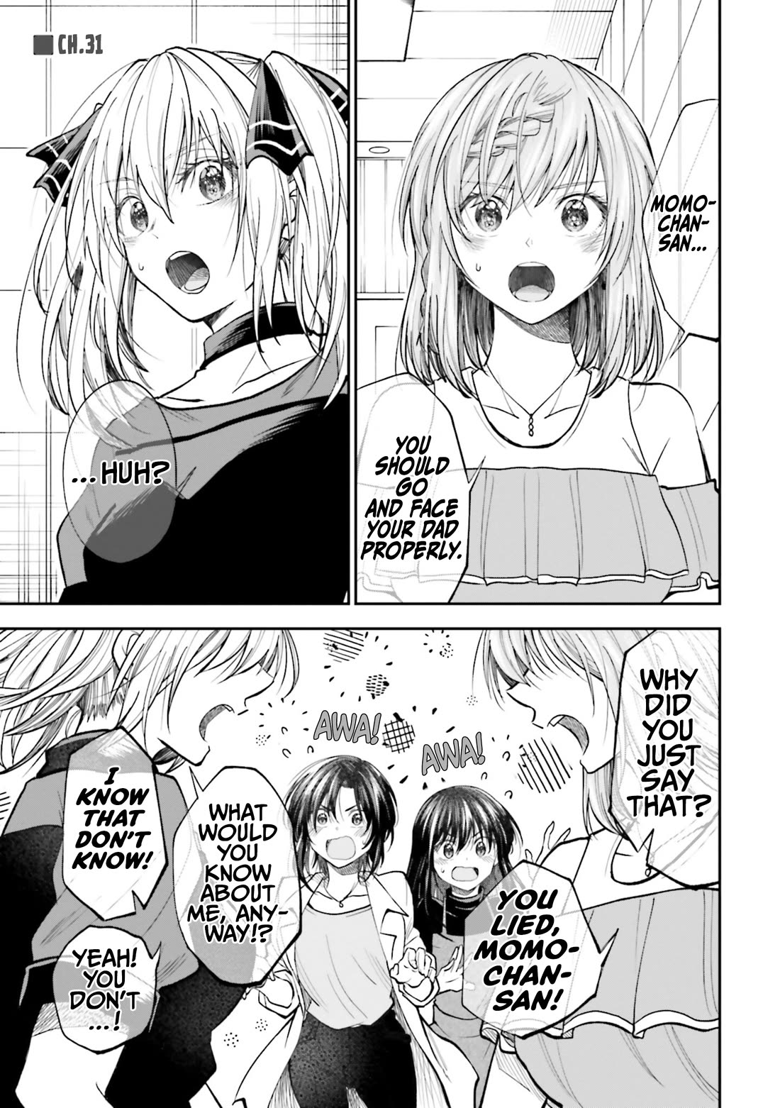 HG ni Koisuru Futari Chapter 31 page 1 - Chapter 31