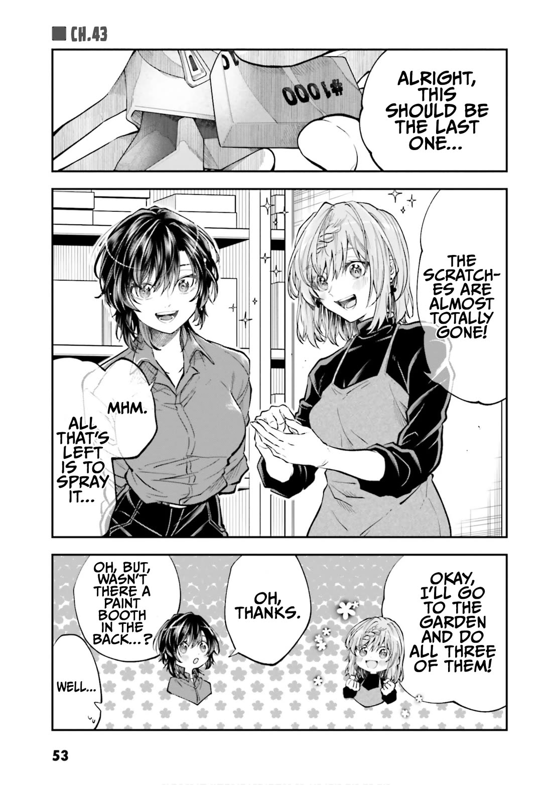 HG ni Koisuru Futari Chapter 43 page 1 - Chapter 43