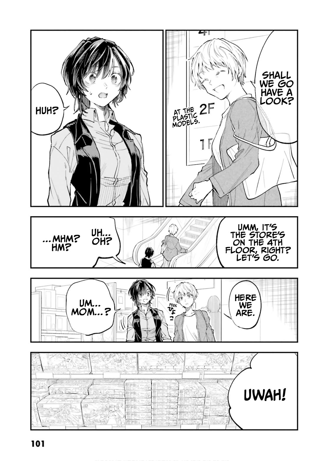 HG ni Koisuru Futari Chapter 45 page 13 - Chapter 45