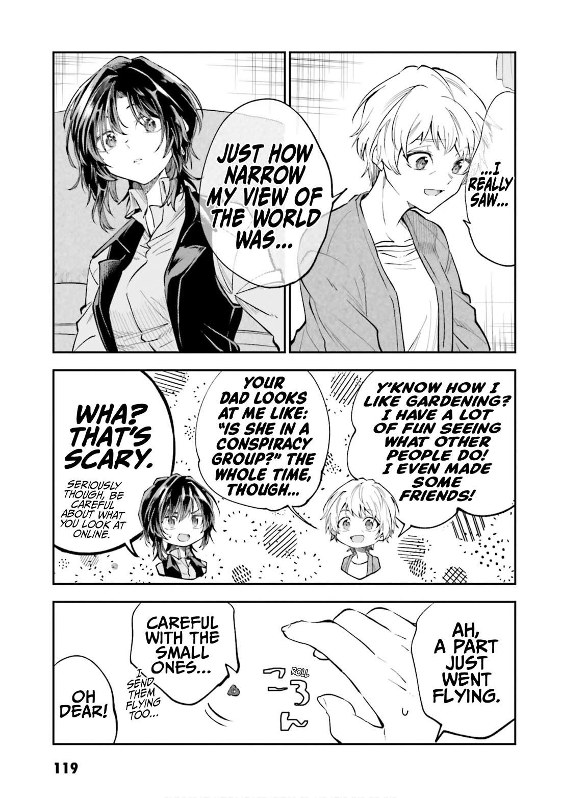 HG ni Koisuru Futari Chapter 46 page 9 - Chapter 46